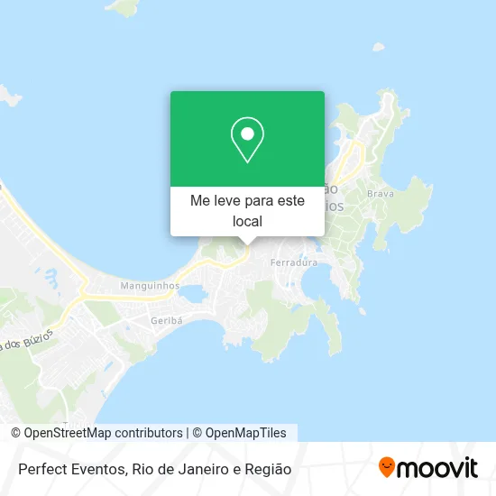 Perfect Eventos mapa