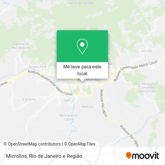 Microlins mapa