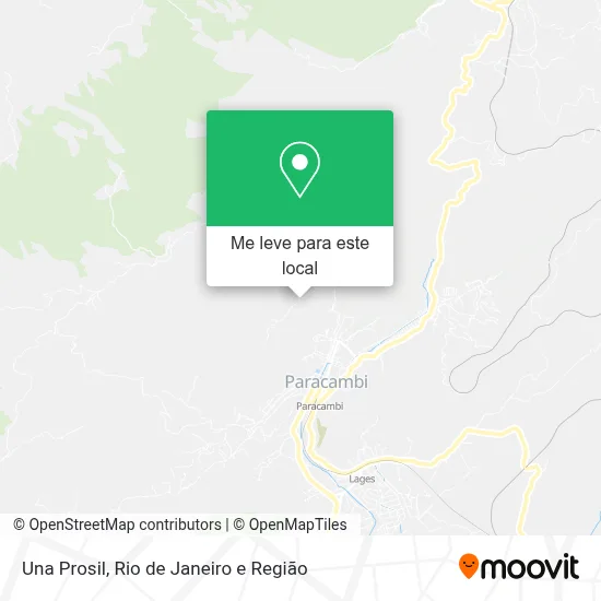 Una Prosil mapa