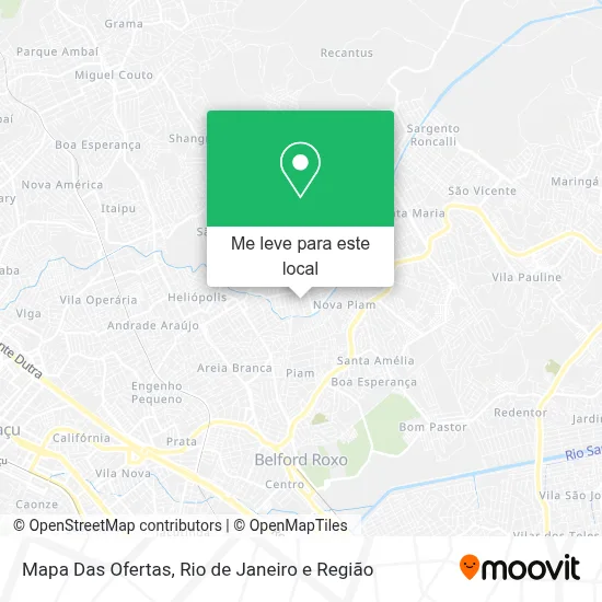 Mapa Das Ofertas mapa
