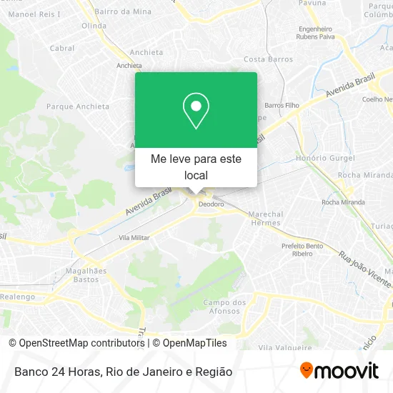 Banco 24 Horas mapa