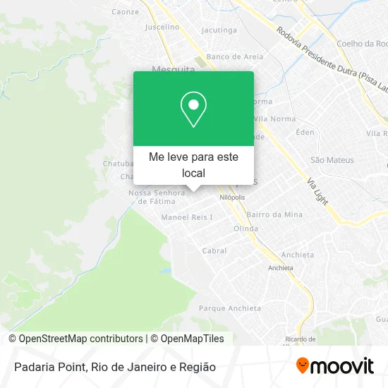Padaria Point mapa