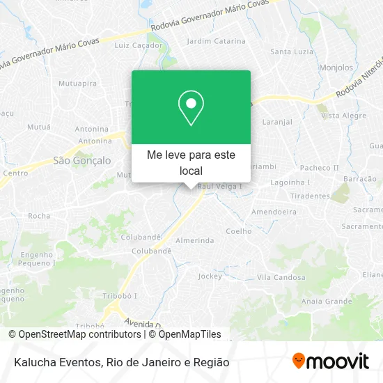 Kalucha Eventos mapa