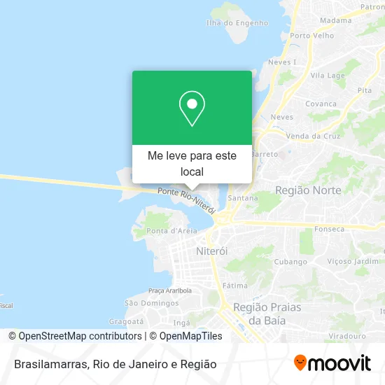 Brasilamarras mapa