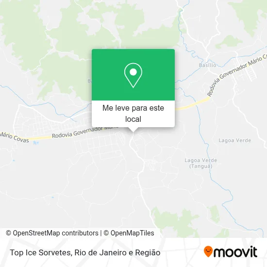 Top Ice Sorvetes mapa