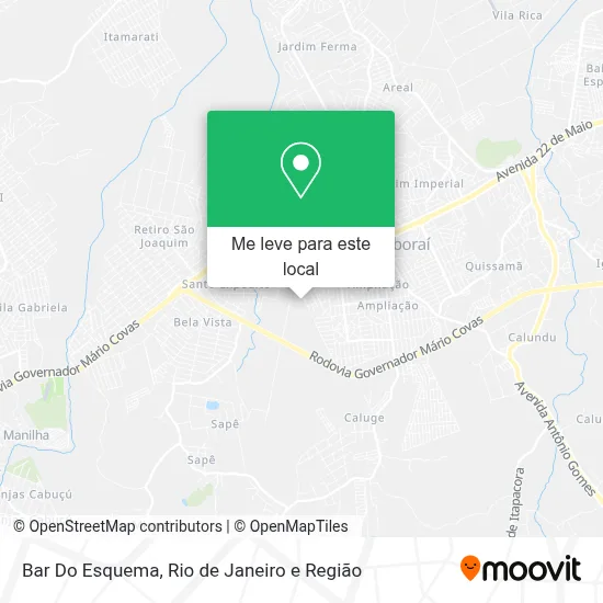 Bar Do Esquema mapa