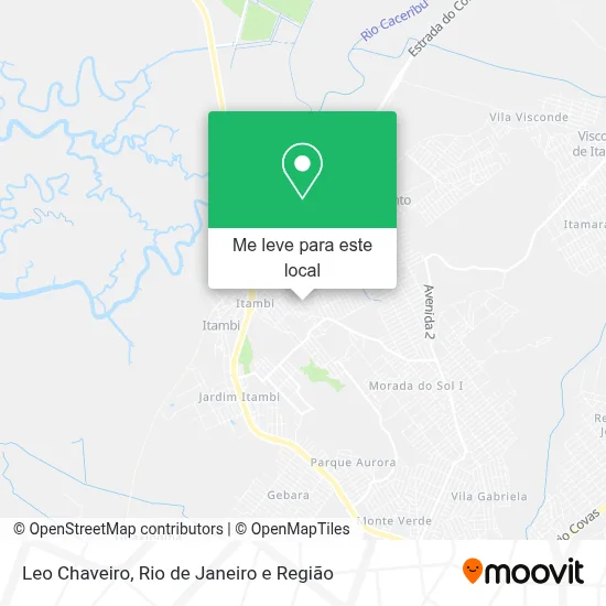 Leo Chaveiro mapa