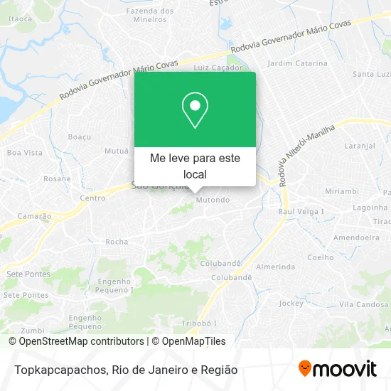 Topkapcapachos mapa