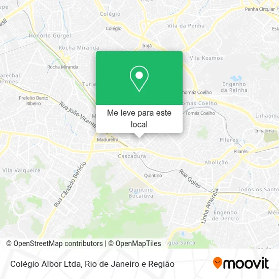 Colégio Albor Ltda mapa