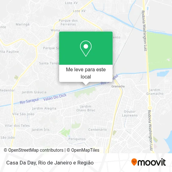 Casa Da Day mapa