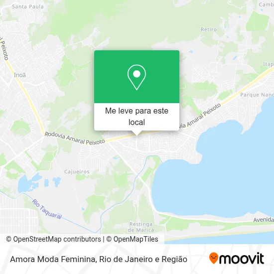 Amora Moda Feminina mapa