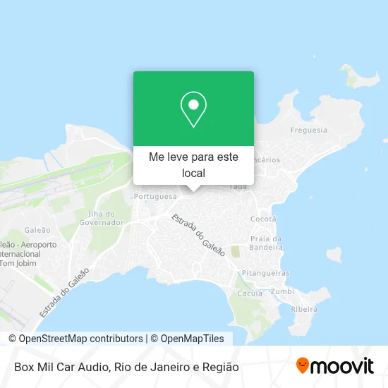 Box Mil Car Audio mapa