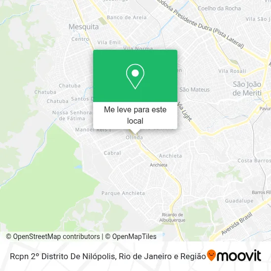 Rcpn 2º Distrito De Nilópolis mapa