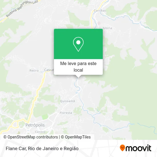 Flane Car mapa