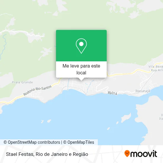Stael Festas mapa
