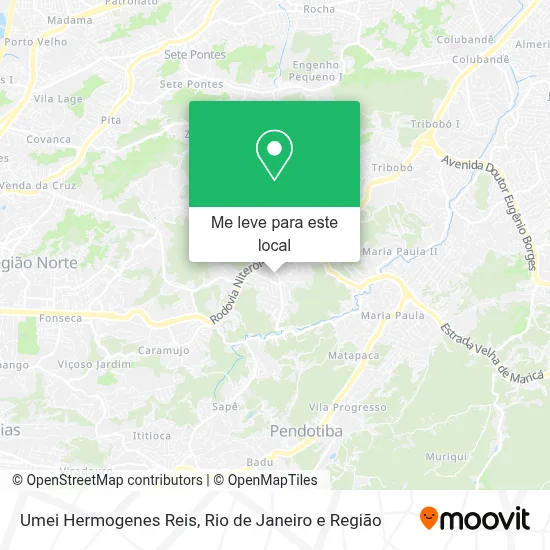 Umei Hermogenes Reis mapa