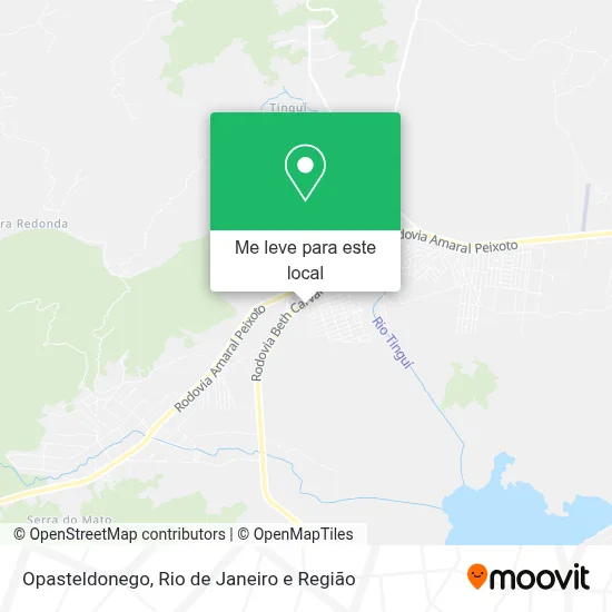 Opasteldonego mapa