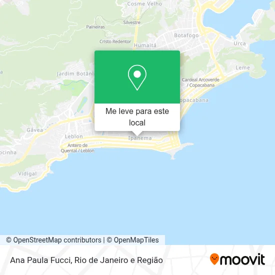Ana Paula Fucci mapa