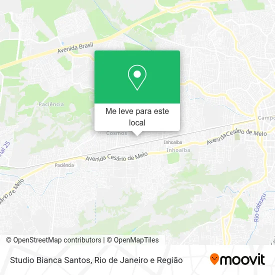 Studio Bianca Santos mapa