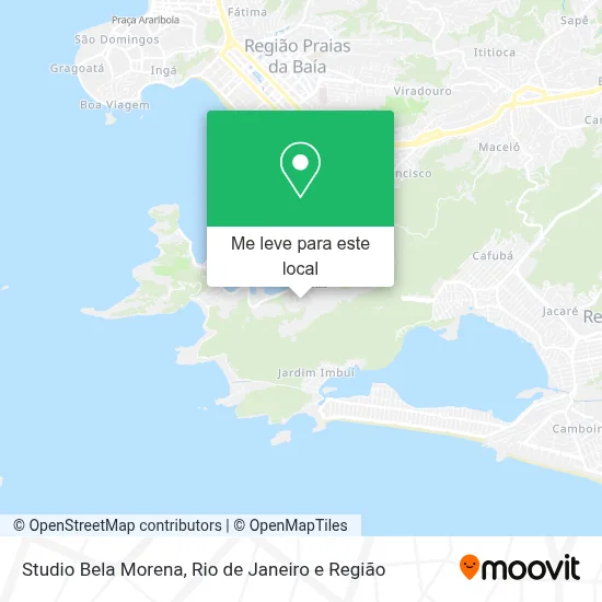 Studio Bela Morena mapa
