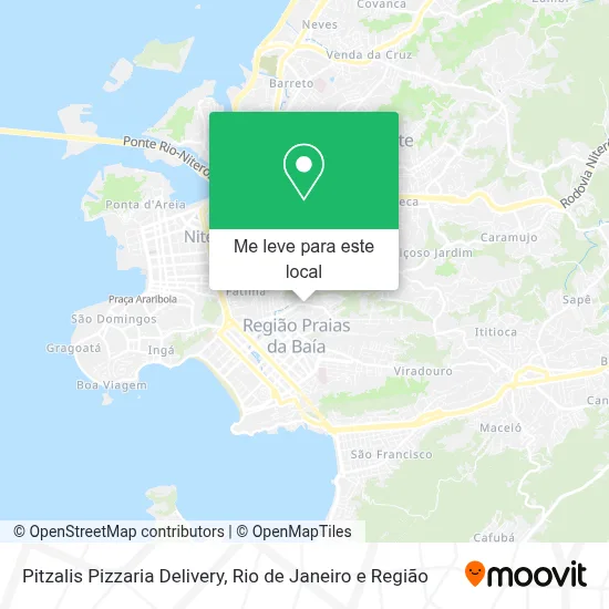 Pitzalis Pizzaria Delivery mapa