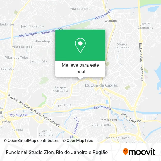 Funcional Studio Zion mapa