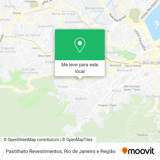 Pastilhato Revestimentos mapa