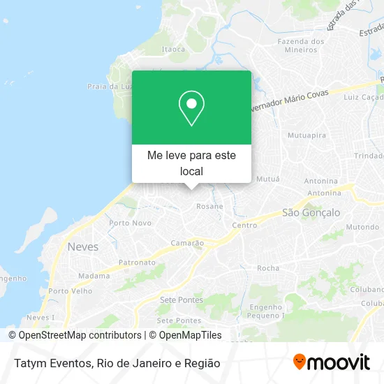 Tatym Eventos mapa