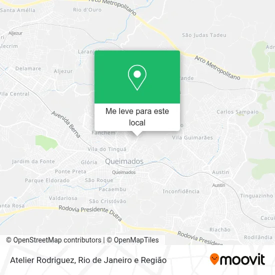 Atelier Rodriguez mapa