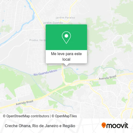 Creche Ohana mapa