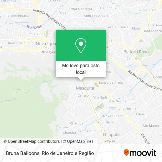Bruna Balloons mapa