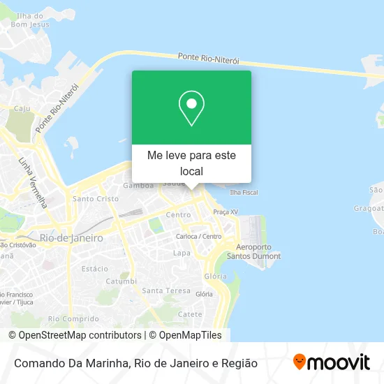Comando Da Marinha mapa