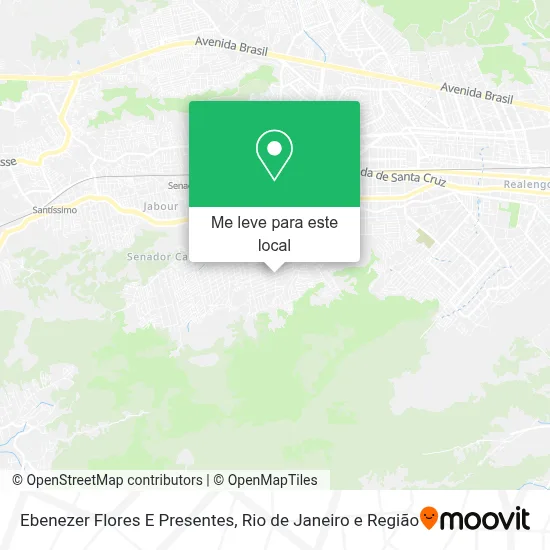 Ebenezer Flores E Presentes mapa