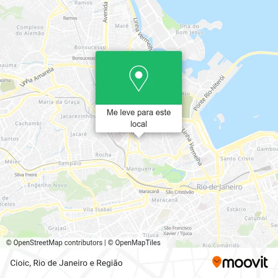 Cioic mapa