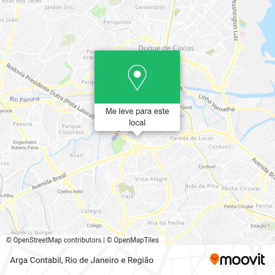 Arga Contabil mapa