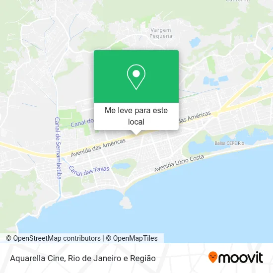 Aquarella Cine mapa