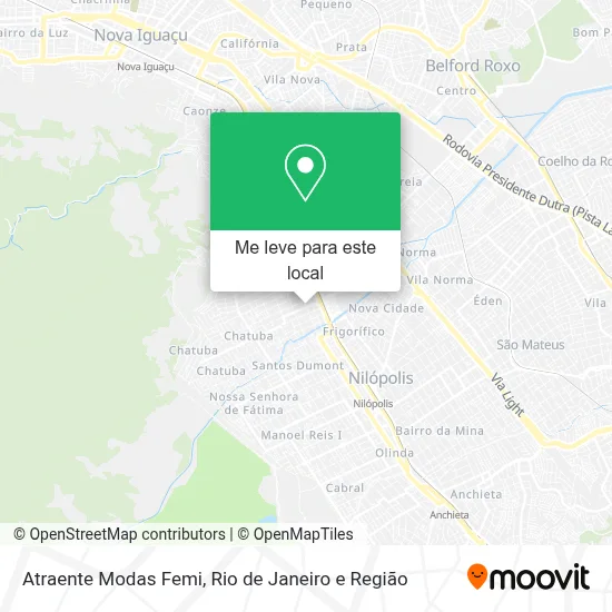 Atraente Modas Femi mapa