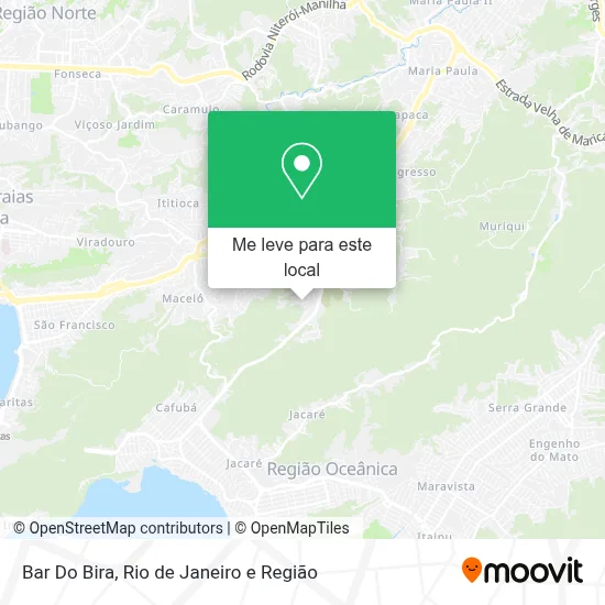Bar Do Bira mapa