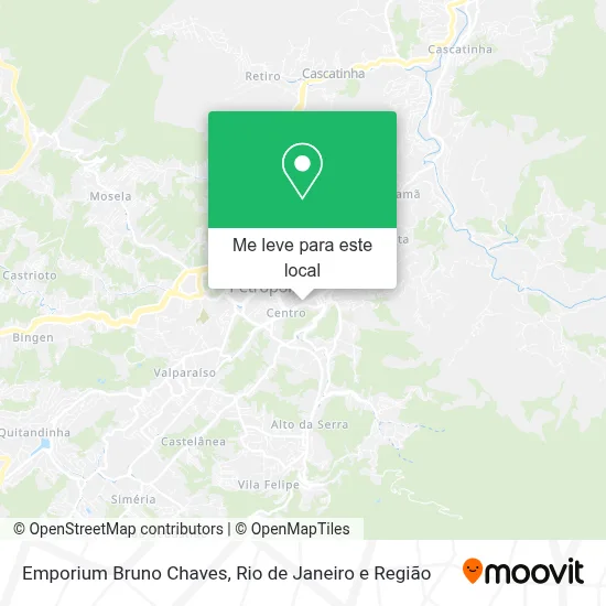Emporium Bruno Chaves mapa