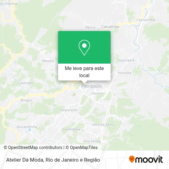 Atelier Da Moda mapa