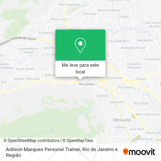 Adilson Marques Personal Trainer mapa