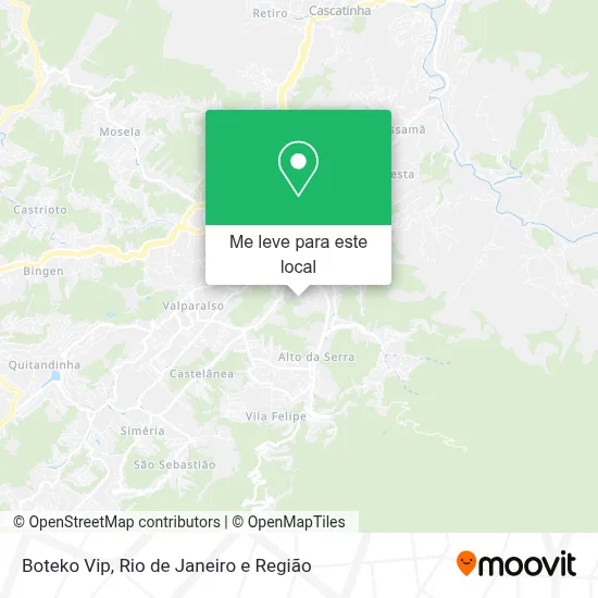 Boteko Vip mapa