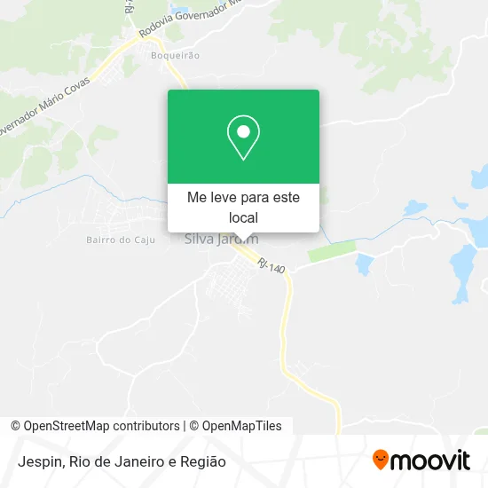 Jespin mapa