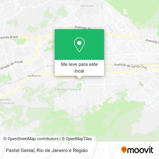 Pastel Genial mapa