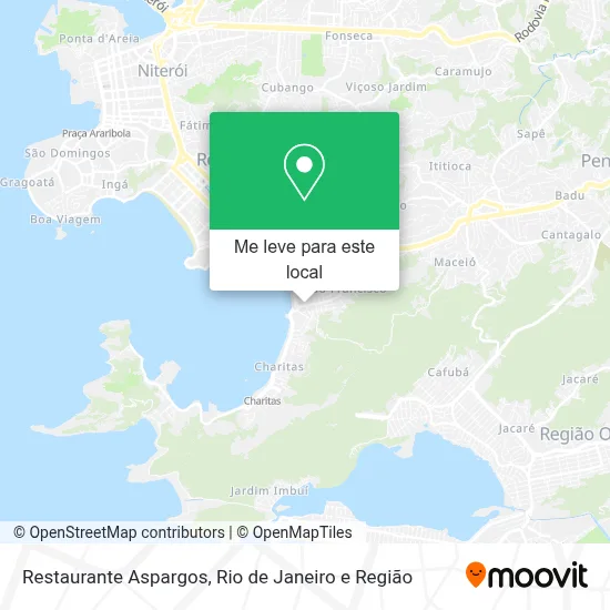 Restaurante Aspargos mapa