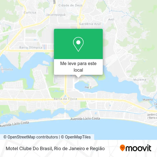 Motel Clube Do Brasil mapa