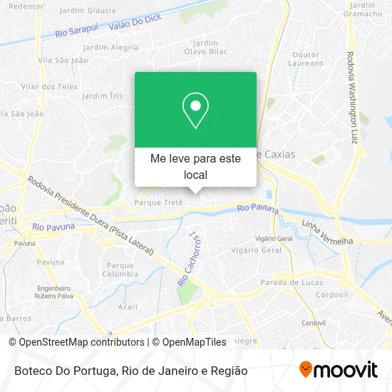 Boteco Do Portuga mapa