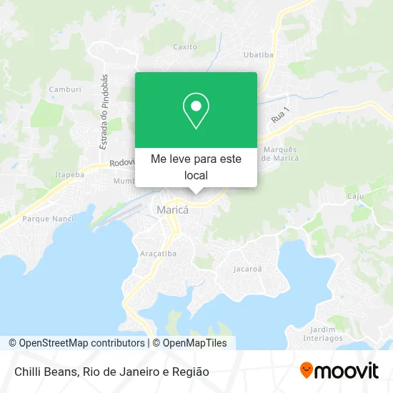 Chilli Beans mapa