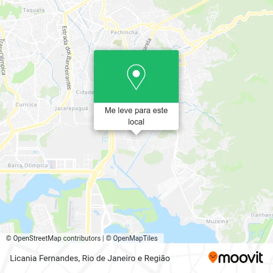 Licania Fernandes mapa