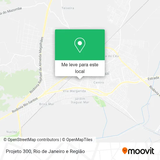 Projeto 300 mapa